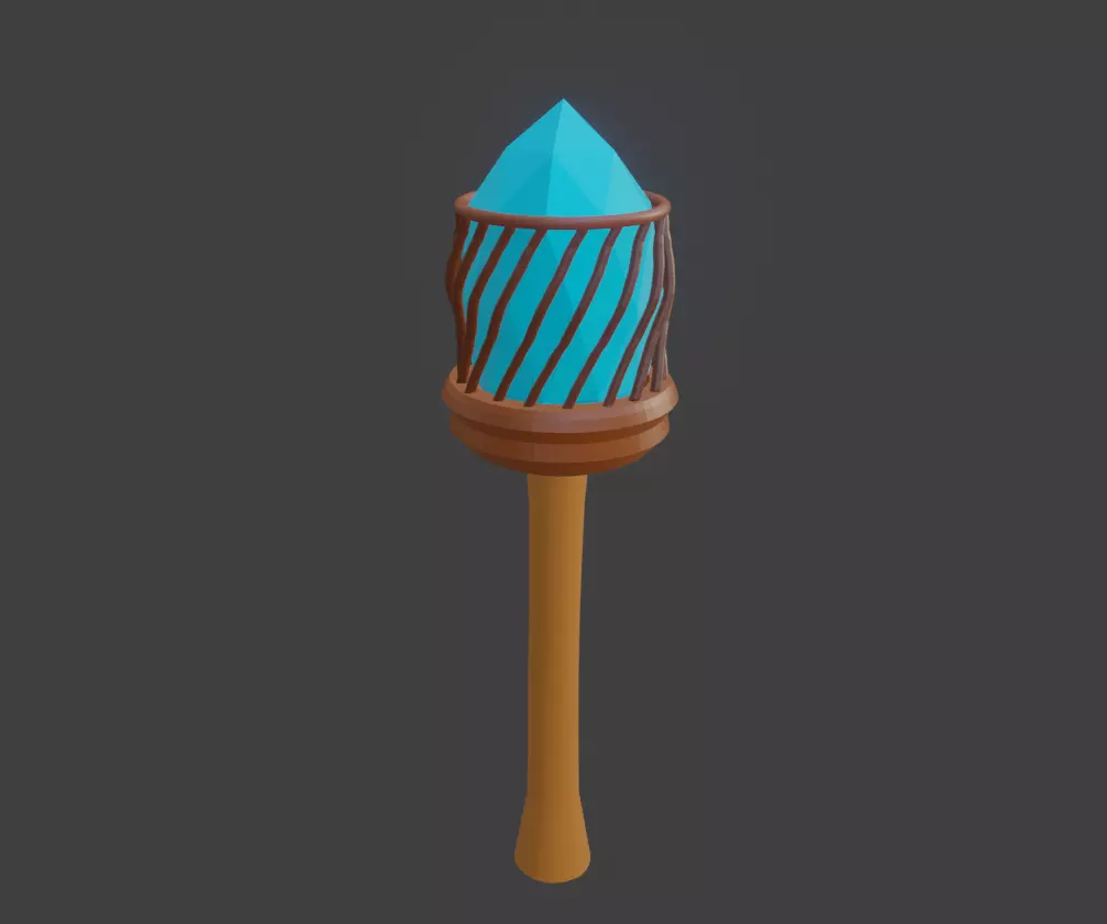 magic wand Free 3D model