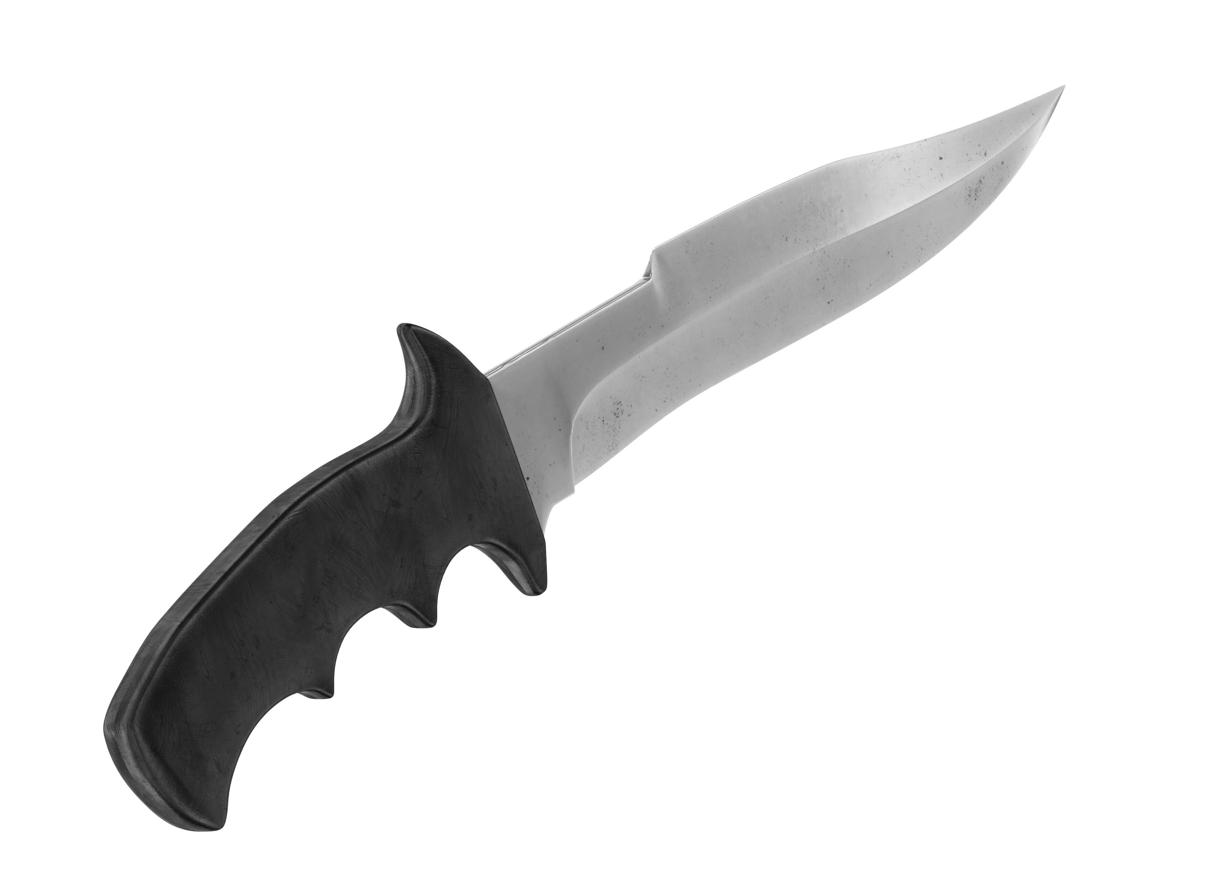 battle knife v6 3D model_8