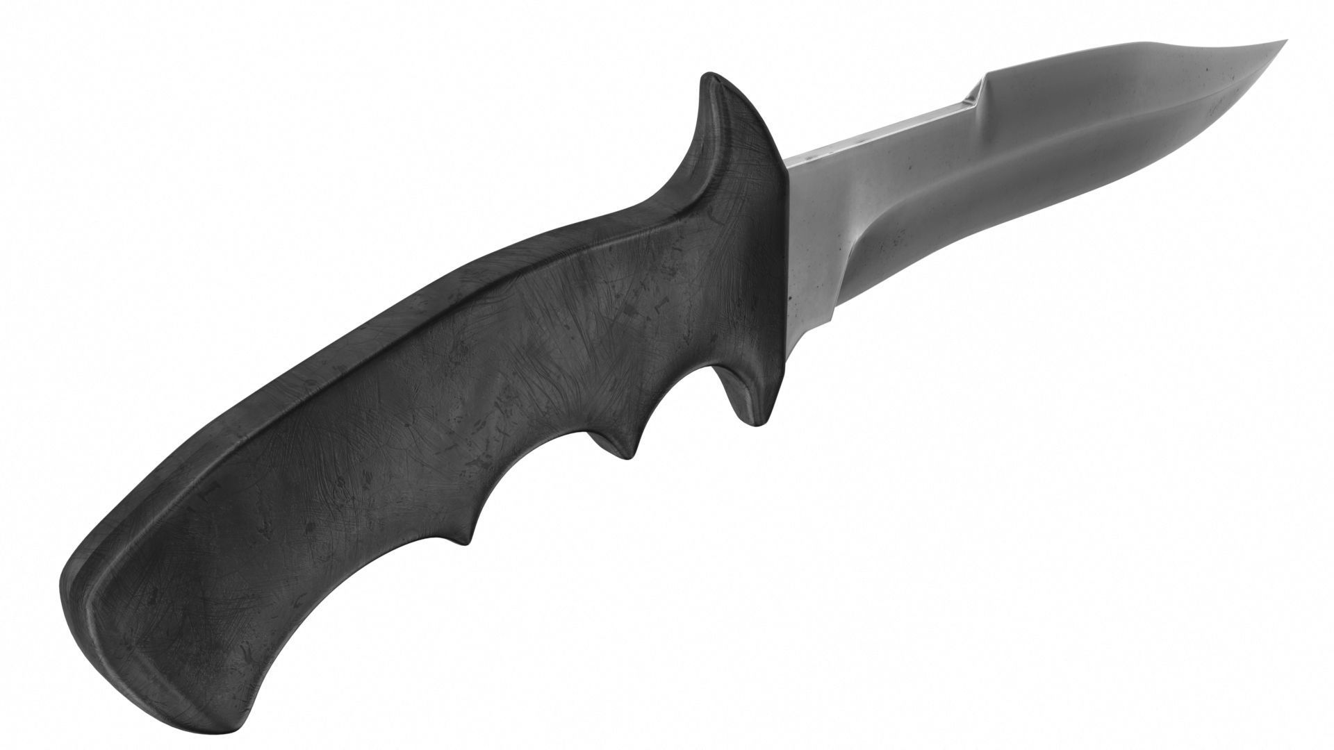 battle knife v6 3D model_10
