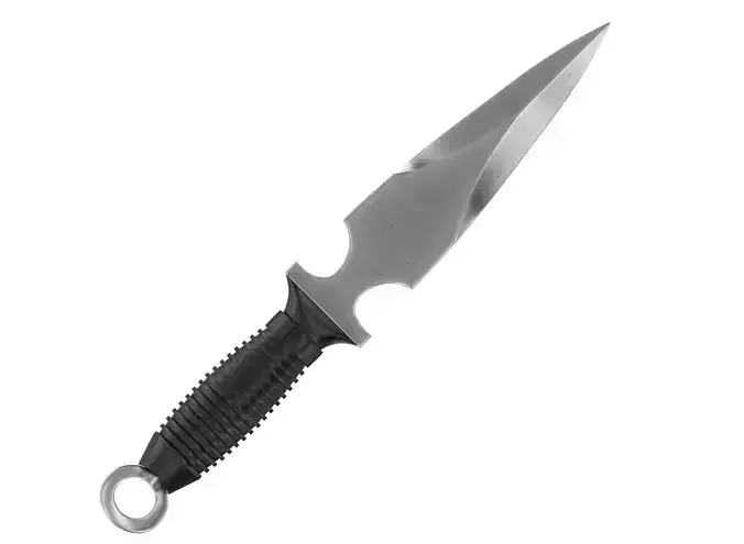 battle knife v7 3D model