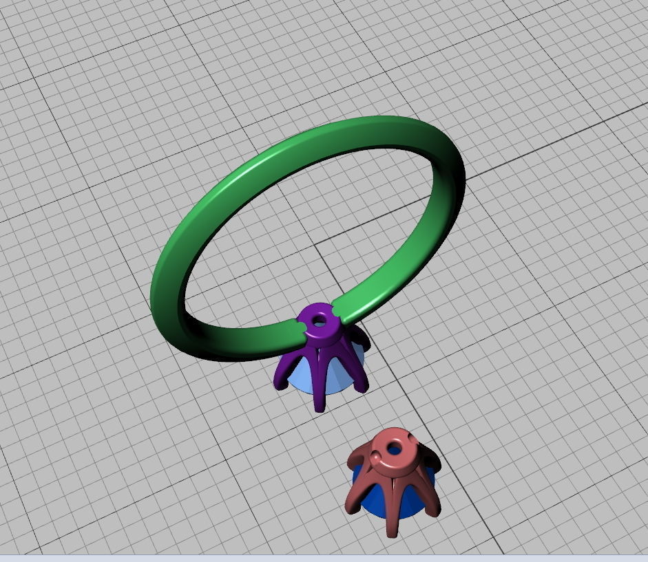 Solitaire Diamond Engagement ring 3dmodel 3D print model_4