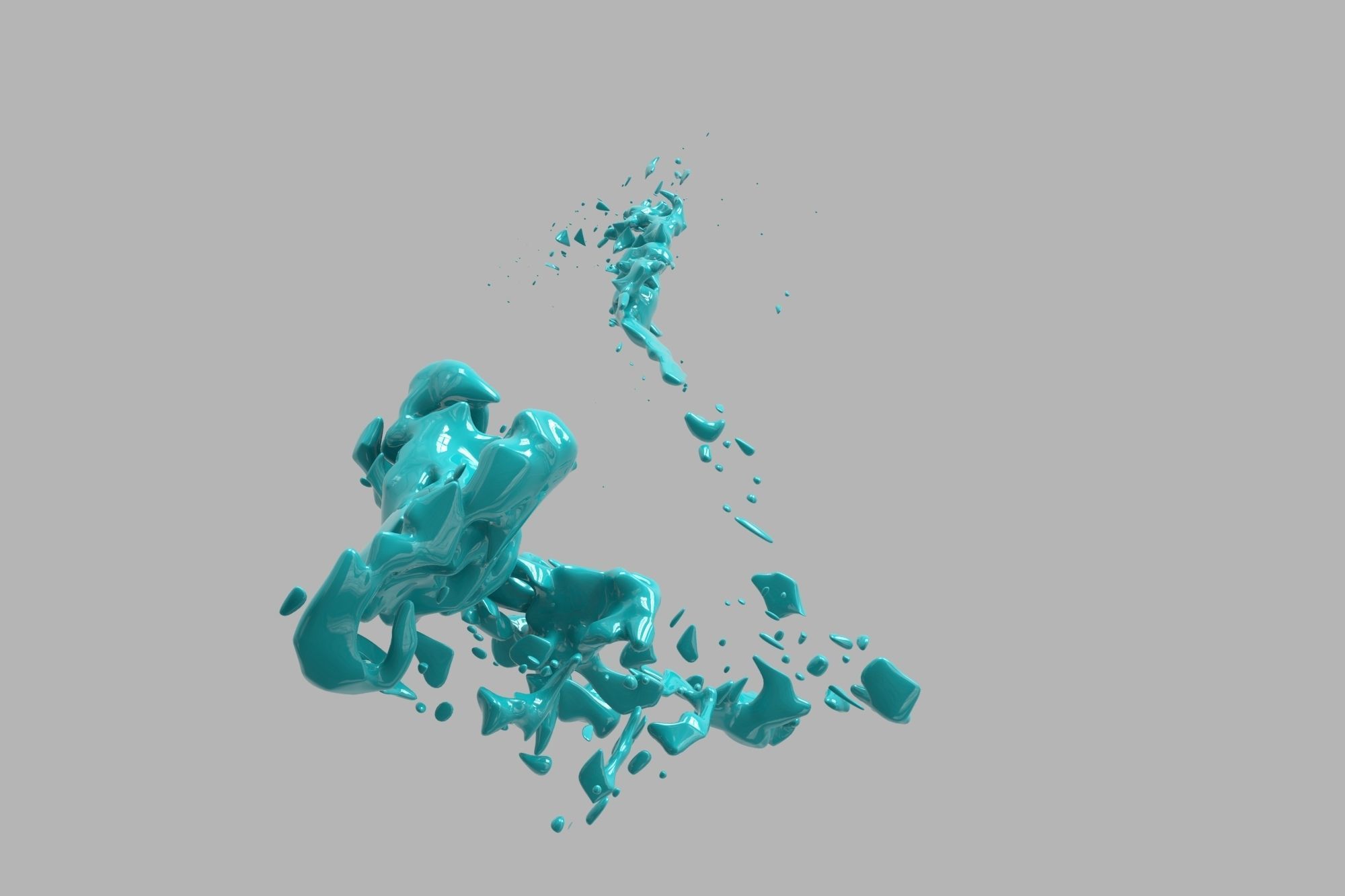 liquid spray 02 3D model_3