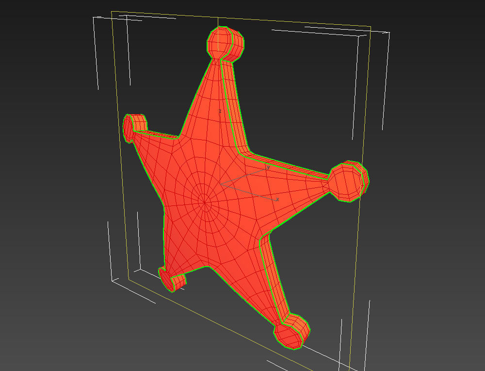 Sheriff Badge 3D model_21