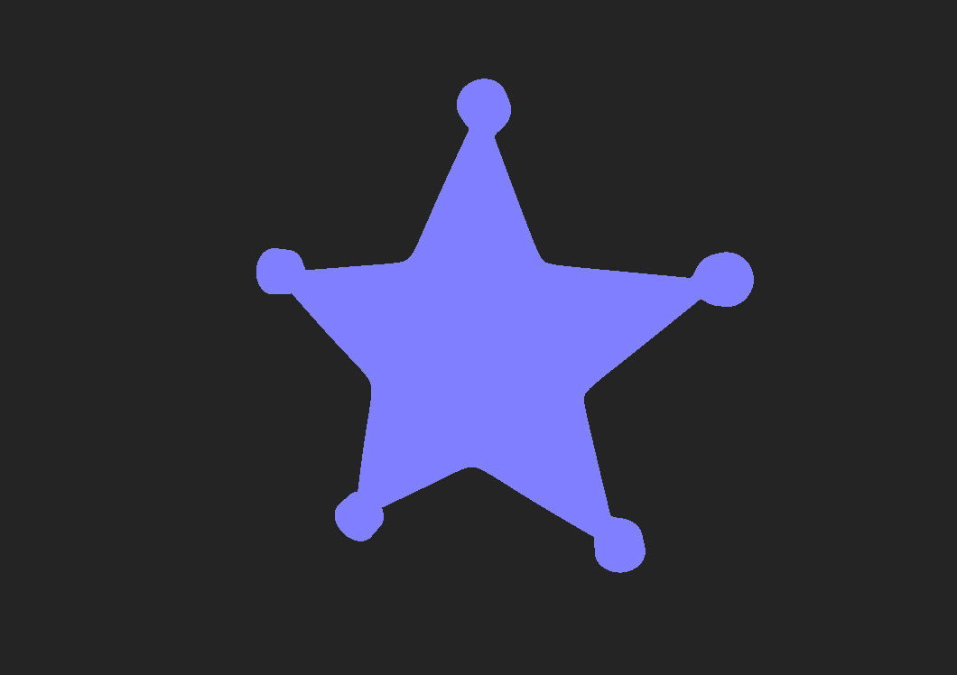 Sheriff Badge 3D model_11