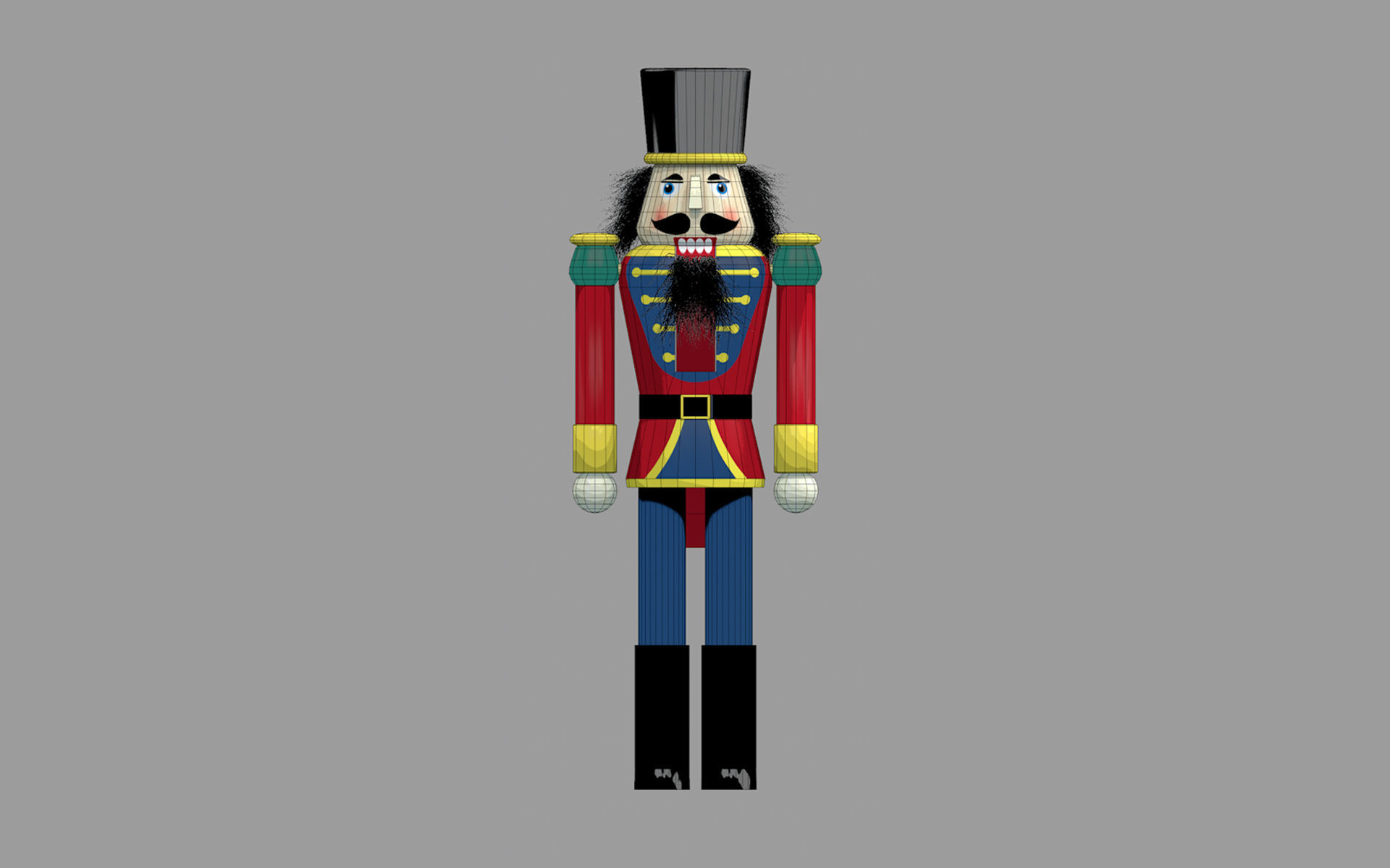 Nutcracker 3D model_4