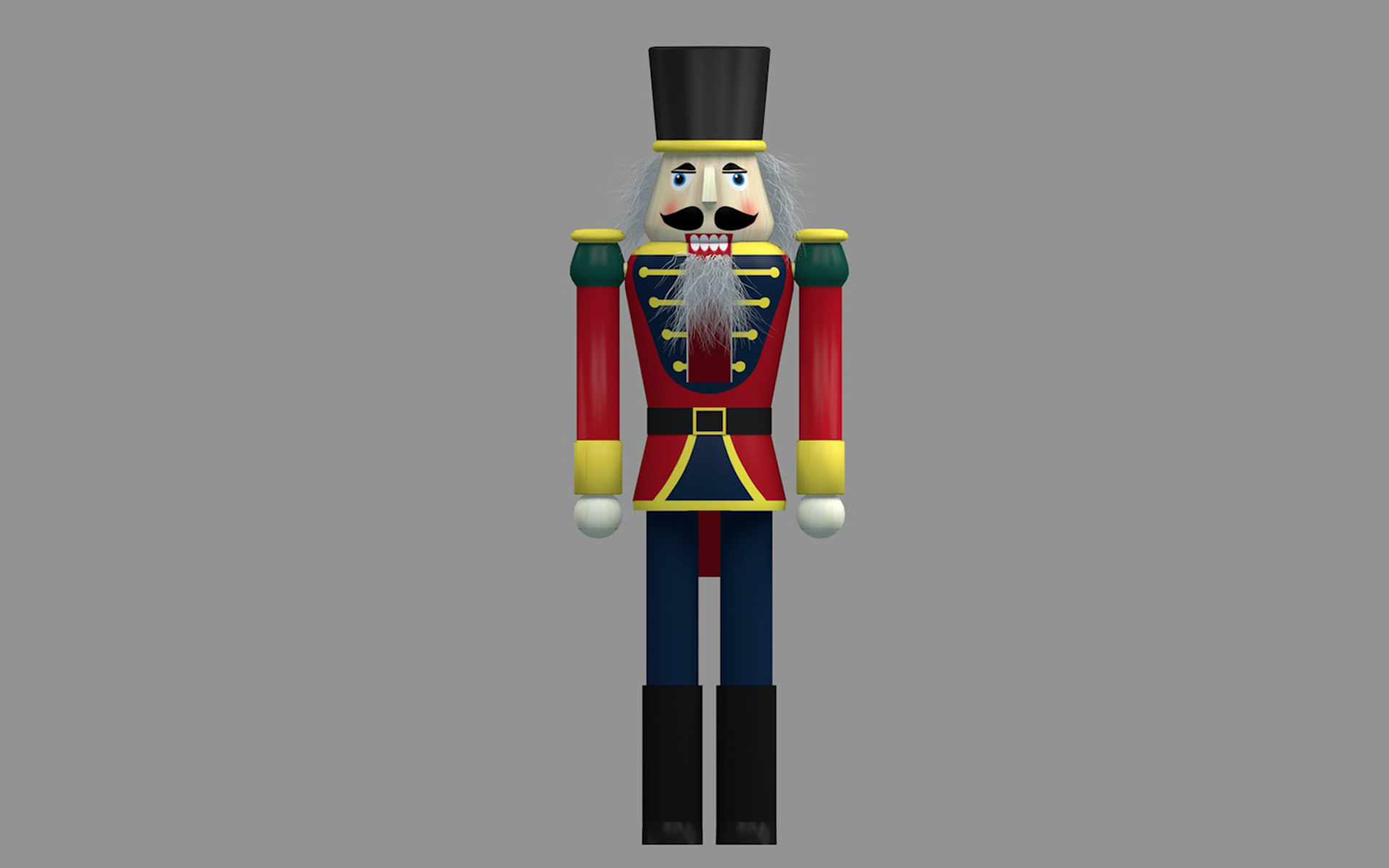 Nutcracker 3D model_2