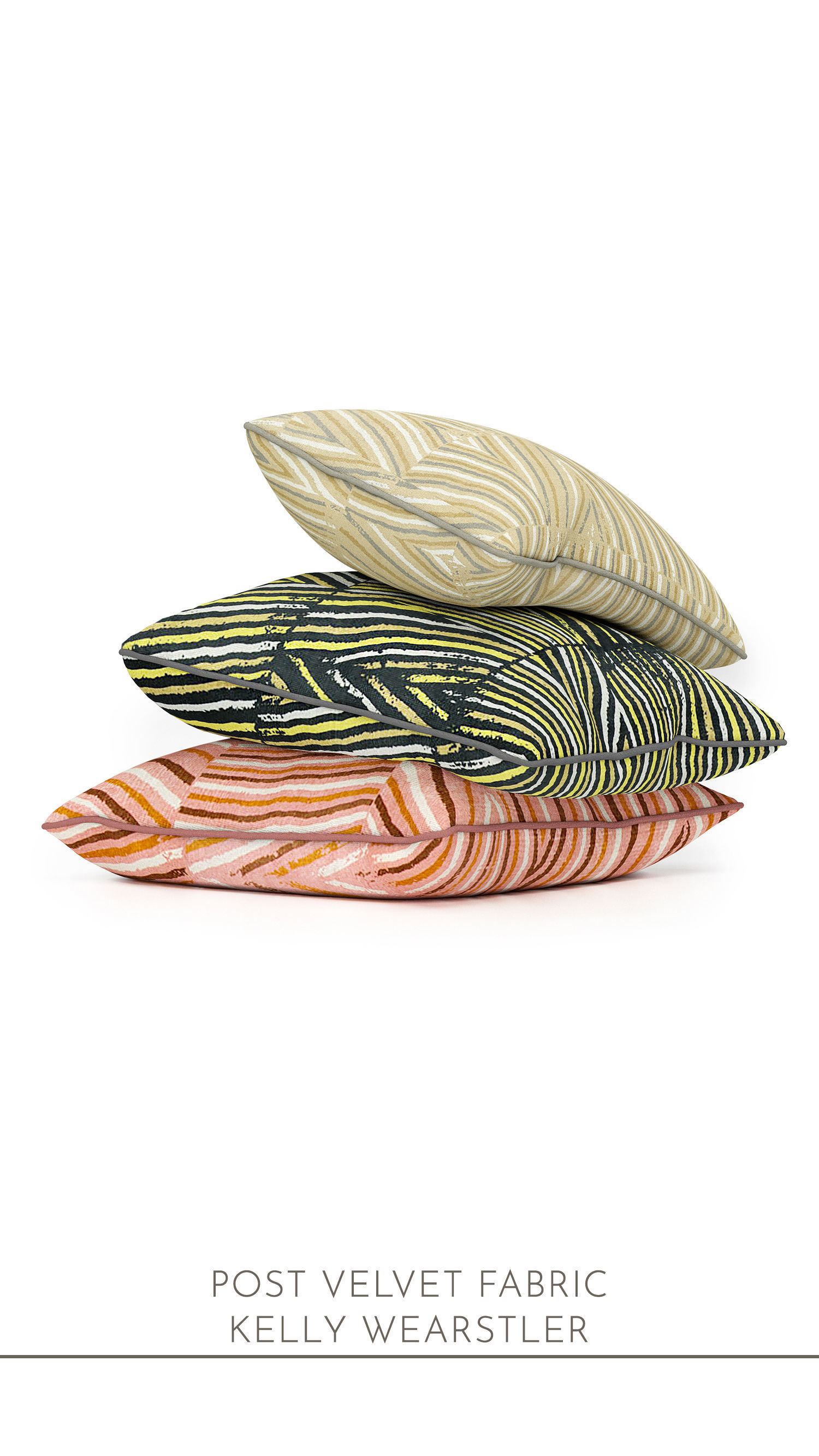 DECORATIVE PILLOWS Texture by Kelly Wearstler 3D model_2