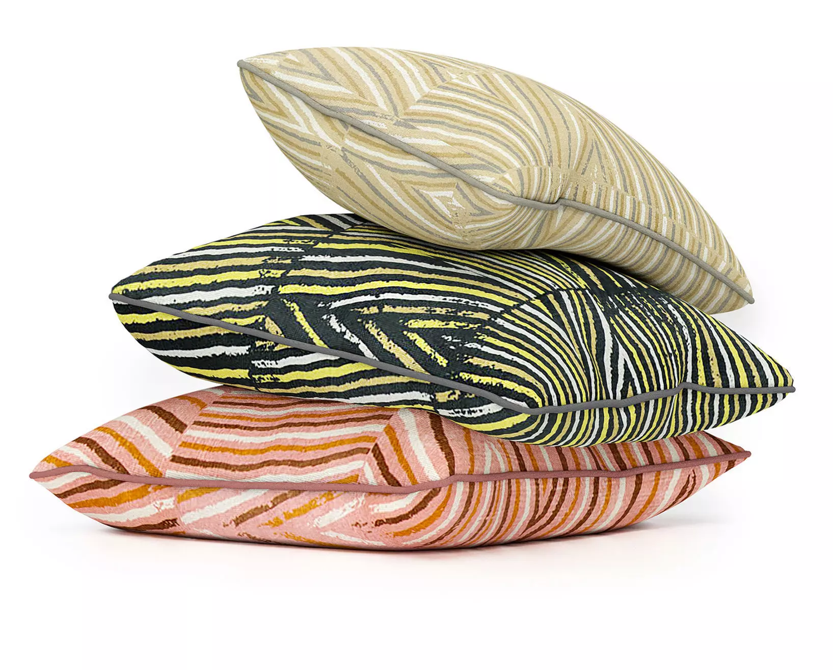 DECORATIVE PILLOWS Texture by Kelly Wearstler 3D model_0