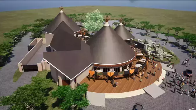 Cultural entertainment Restaurant and Bar