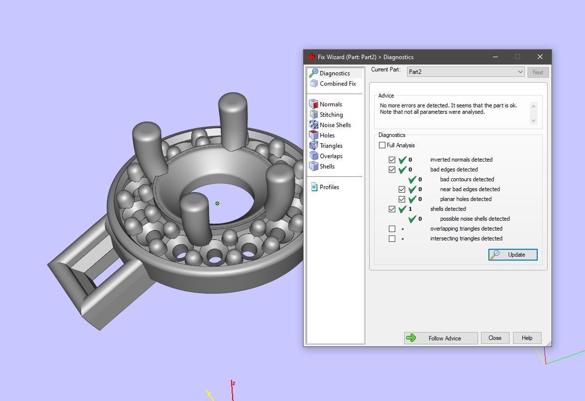 Cluster Halo Ring 3D print model_7