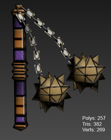 Game-ready Medieval Swords 3D Collection Low-poly 3D model_1