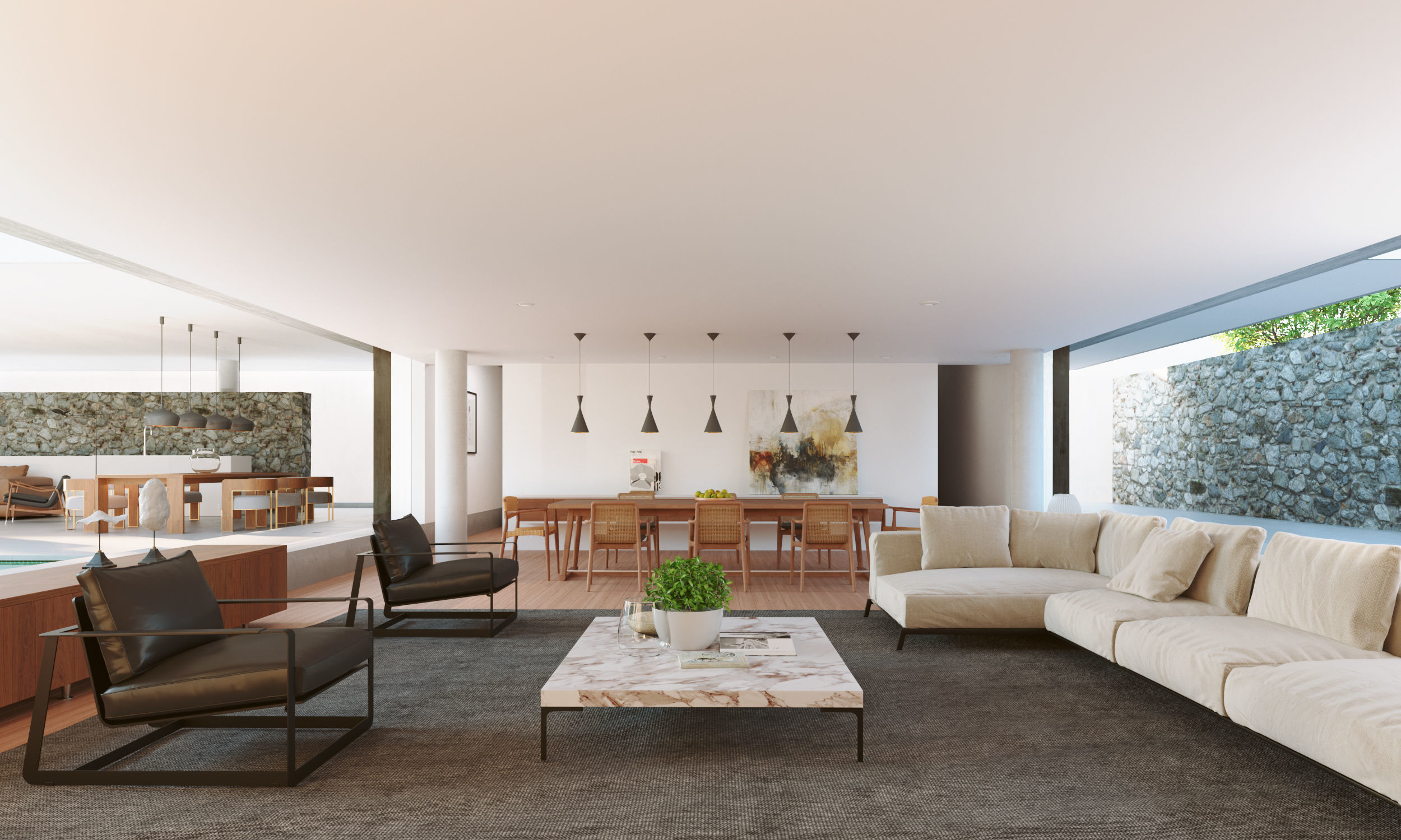 House 6 -mk27 - Exterior-Marcio Kogan 3D model_6