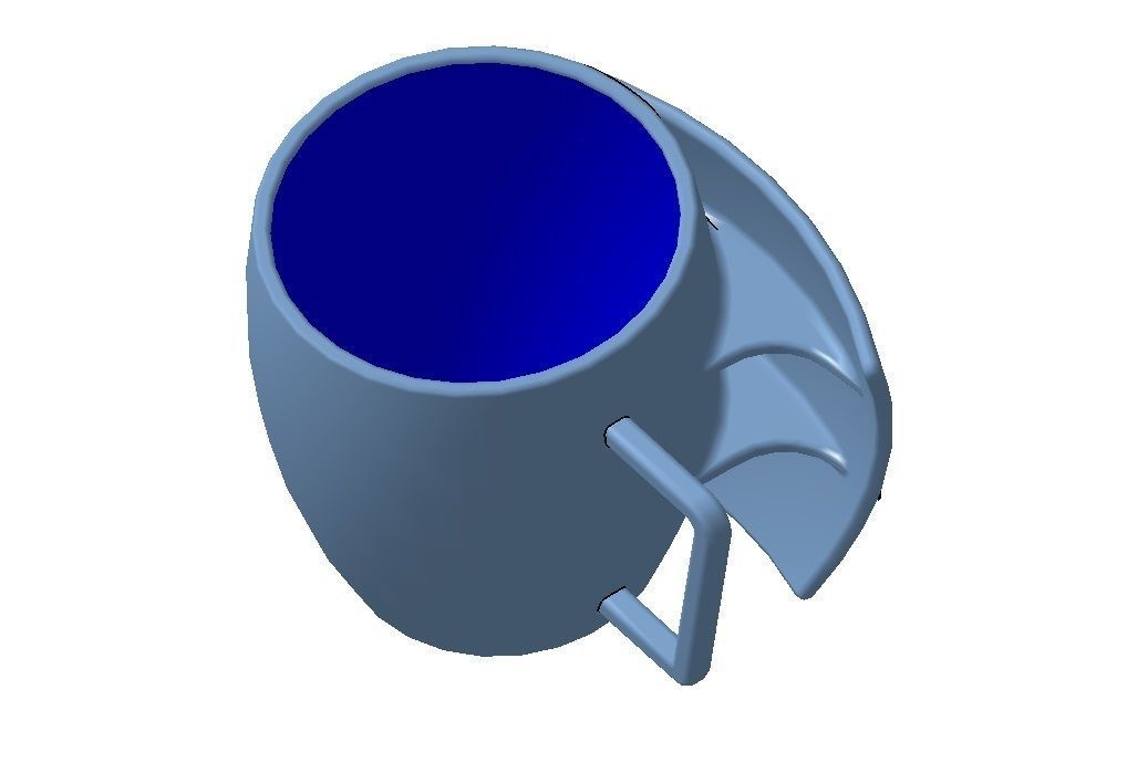 Coffee Mug 3D print model_3