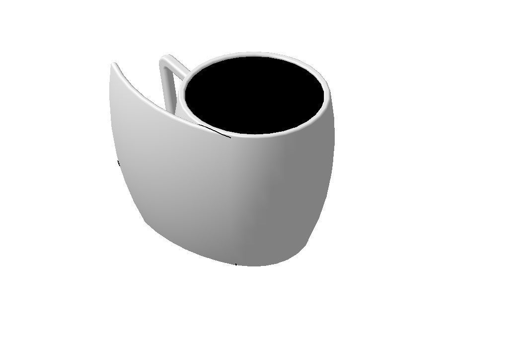 Coffee Mug 3D print model_2