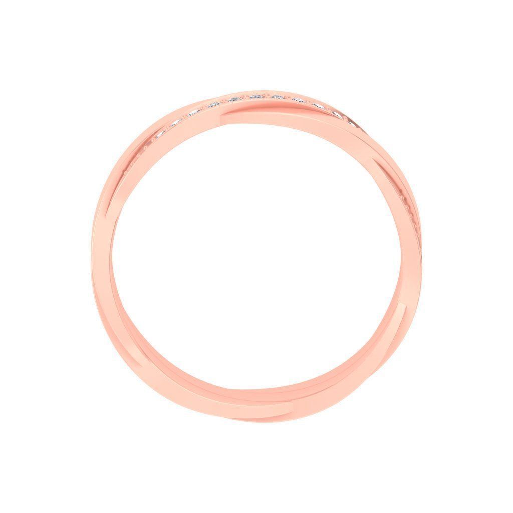 Couple Band Ring 3dm stl render detail 3D print model_5