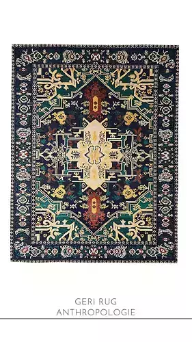 Geri Rug by Anthropologie 3D model