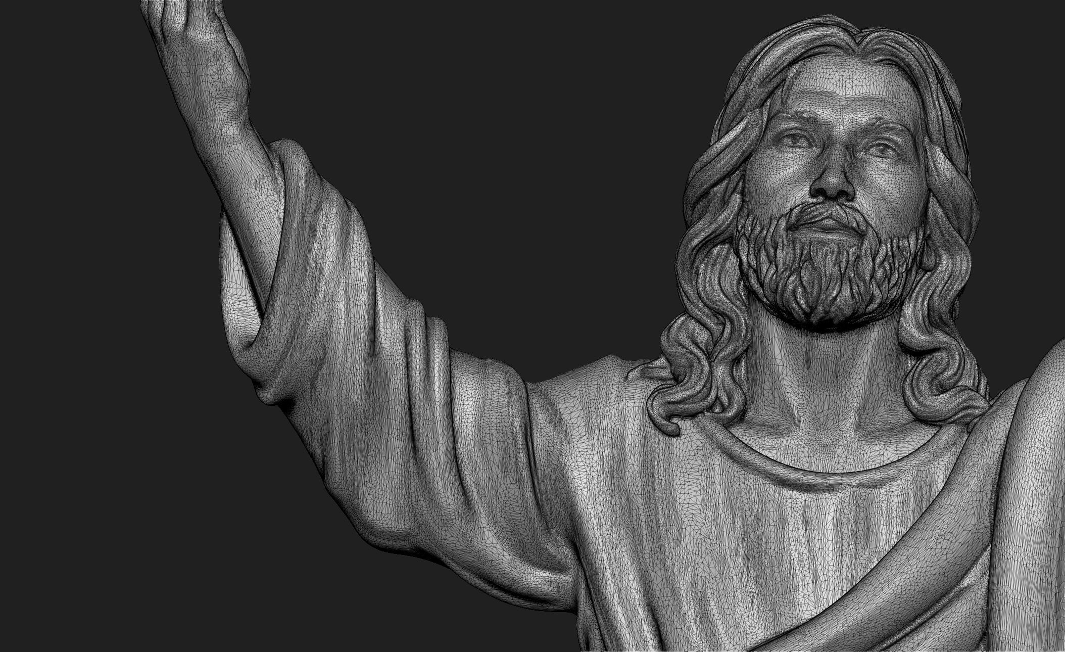 Jesus Ascension 3D Model Collection_7