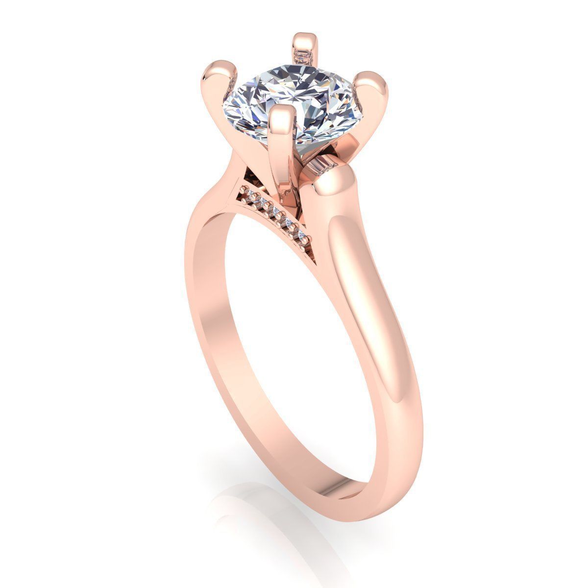 Diamond Ring 3D print model_7