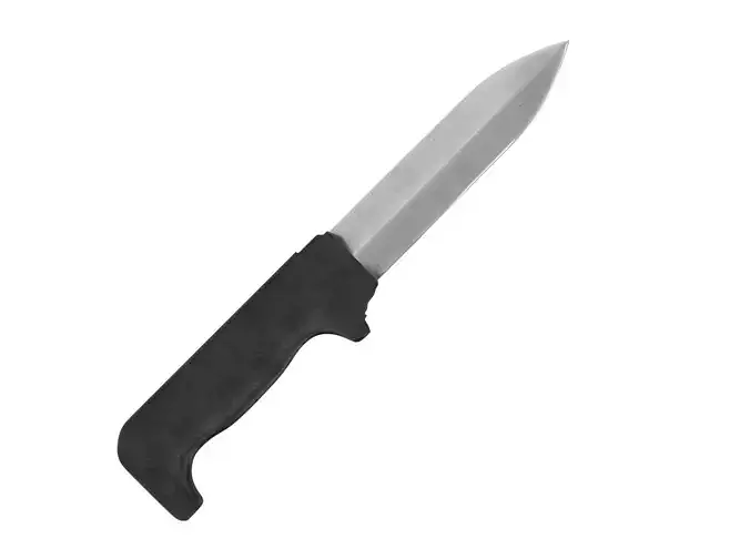 battle knife v14 3D model