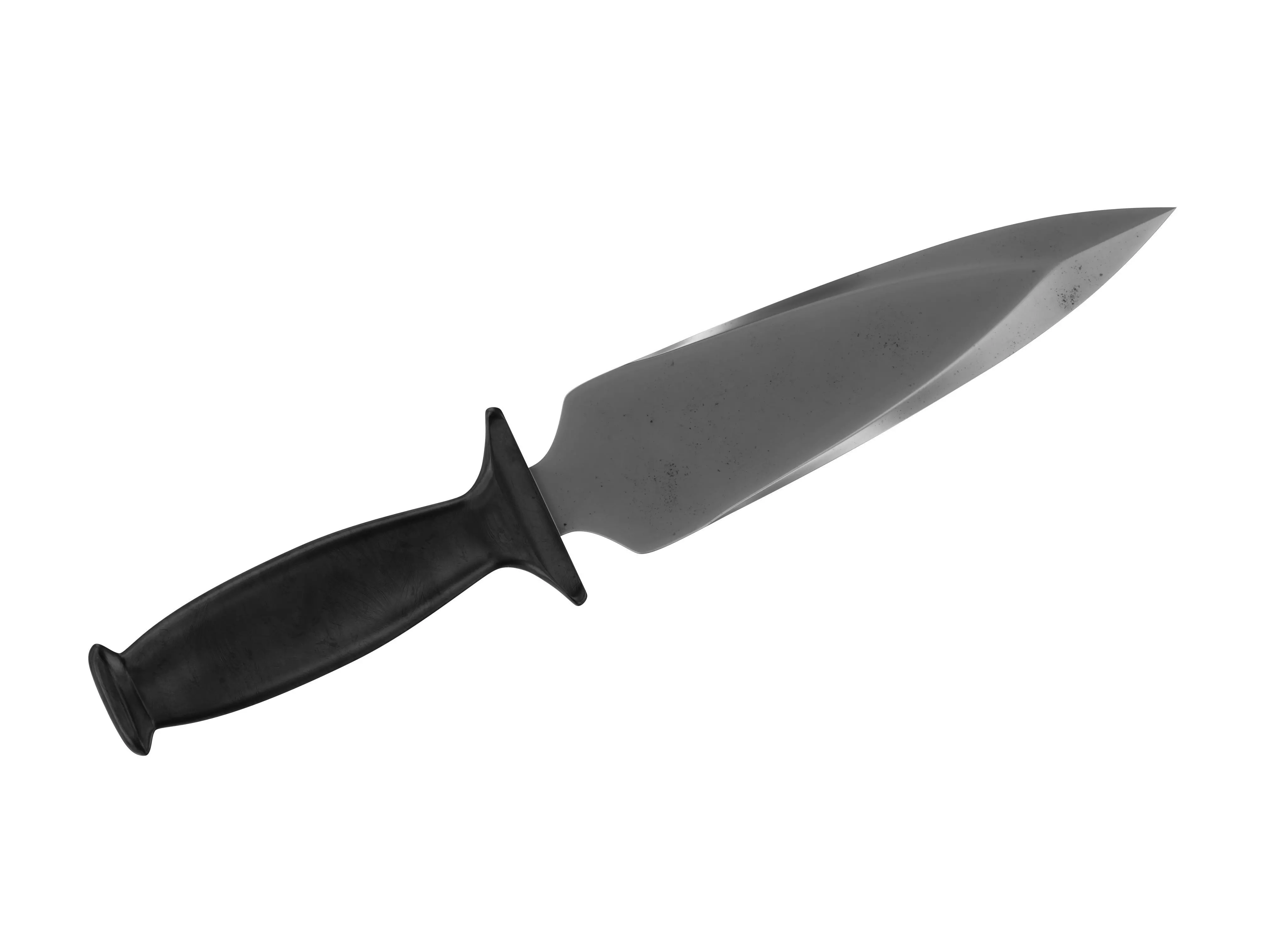 battle knife v16 3D model_0