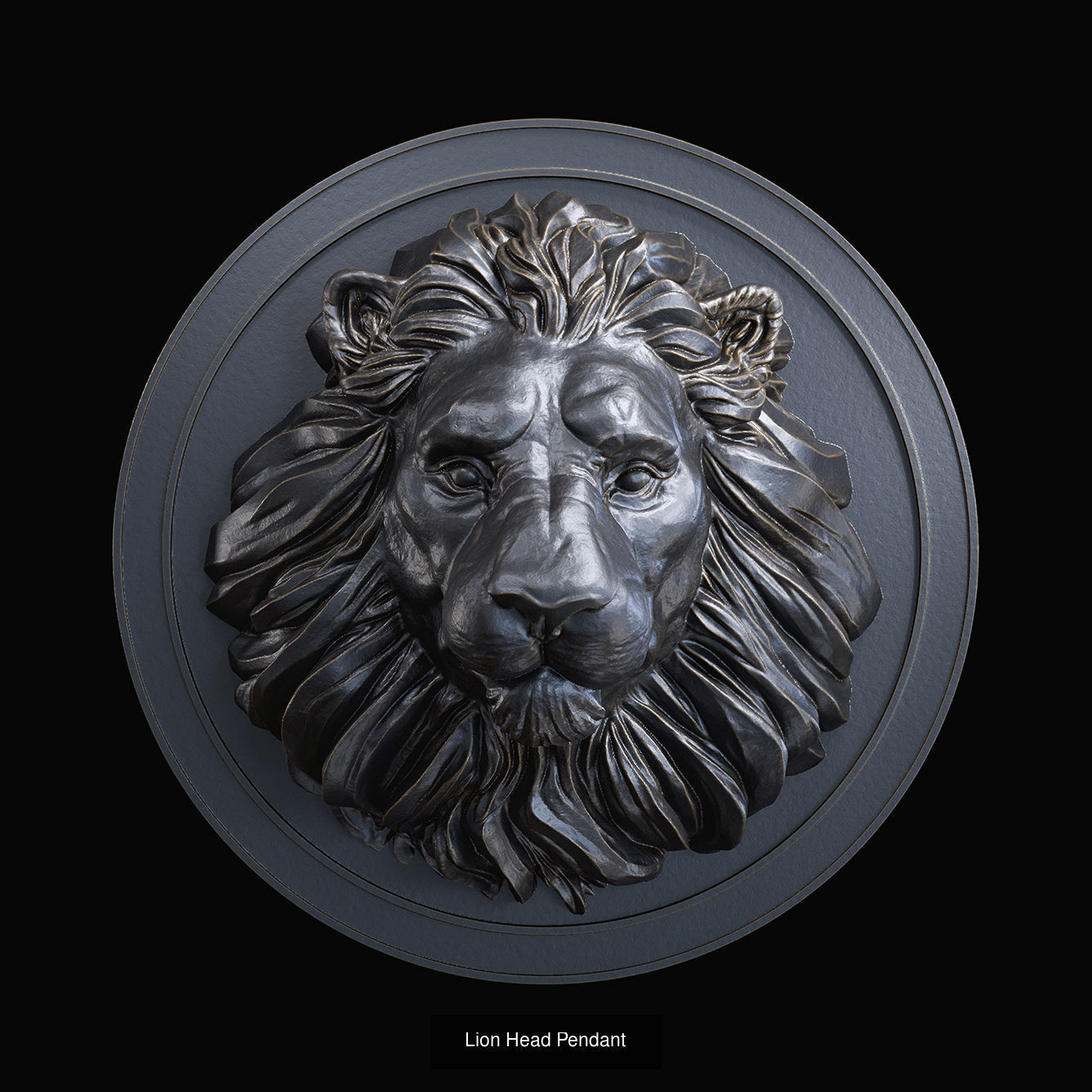 Lion head Pendant and Medalion Collection _3