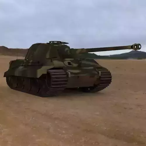 King Tiger WWII Tank