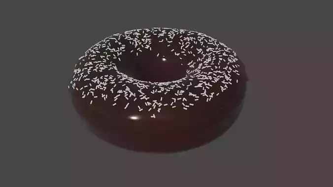 chocolate donut 