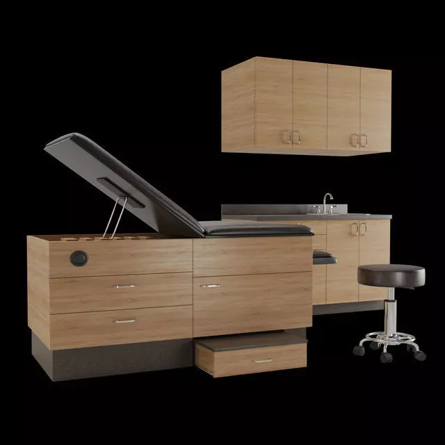 Goodtime Medical furniture set 3D model_0