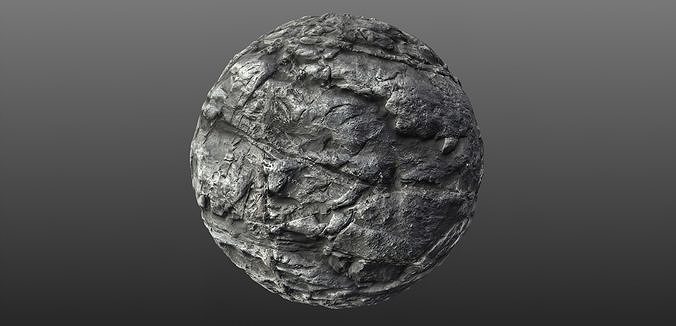 Cliff Rock 002 PBR Material Texture Texture