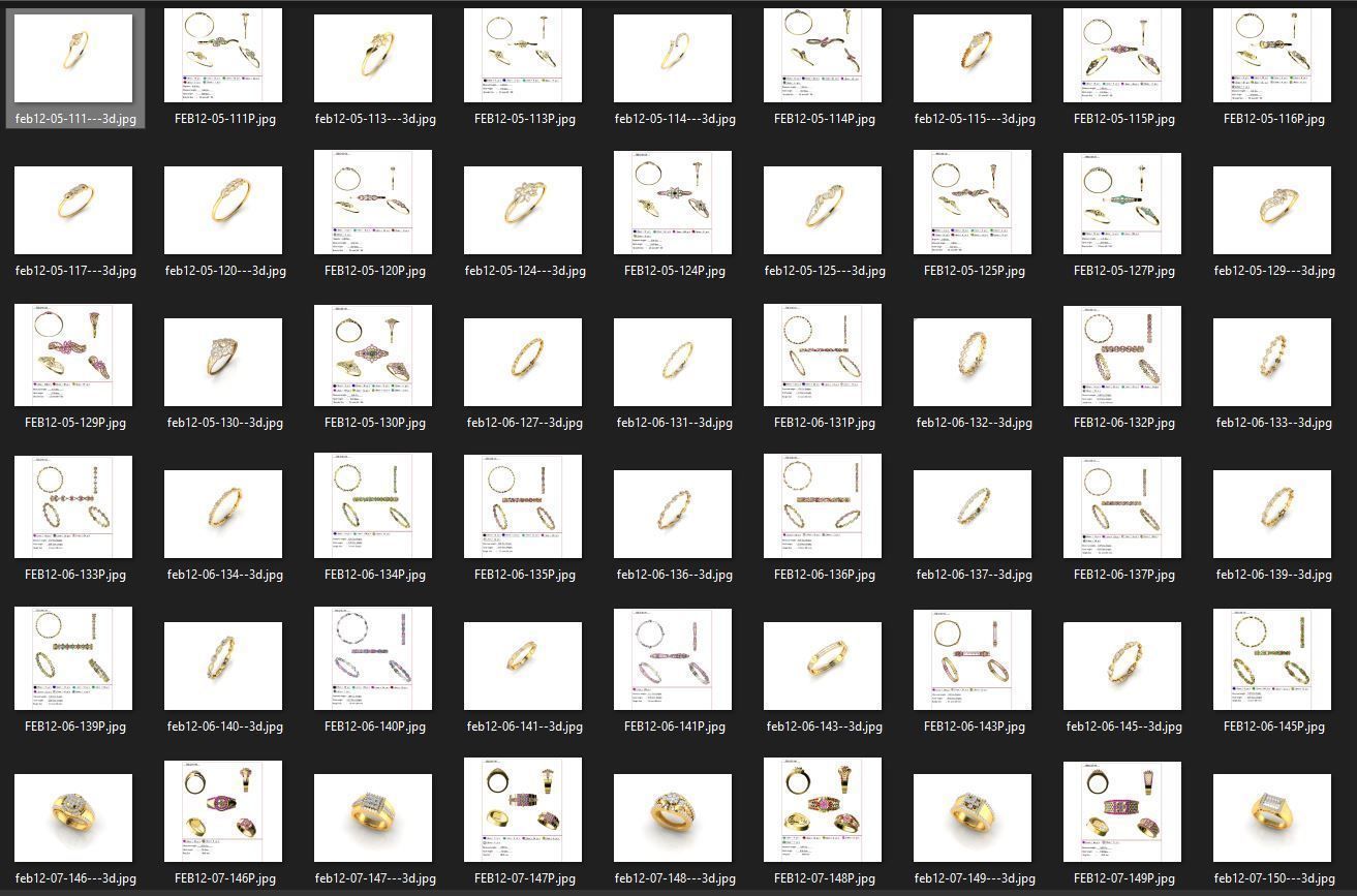 BULK-JewelCAD-MIX 940 Files 3D print model_12