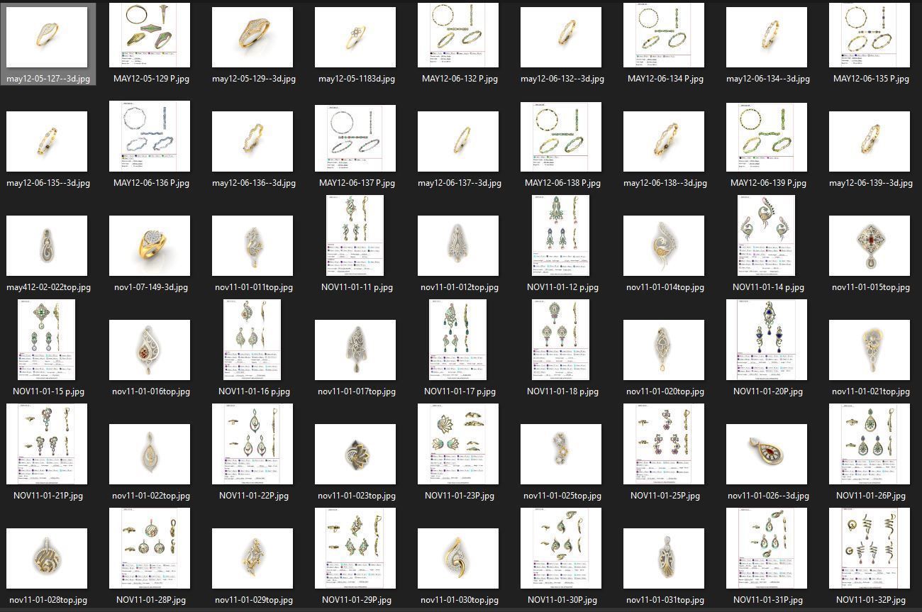 BULK-JewelCAD-MIX 940 Files 3D print model_23