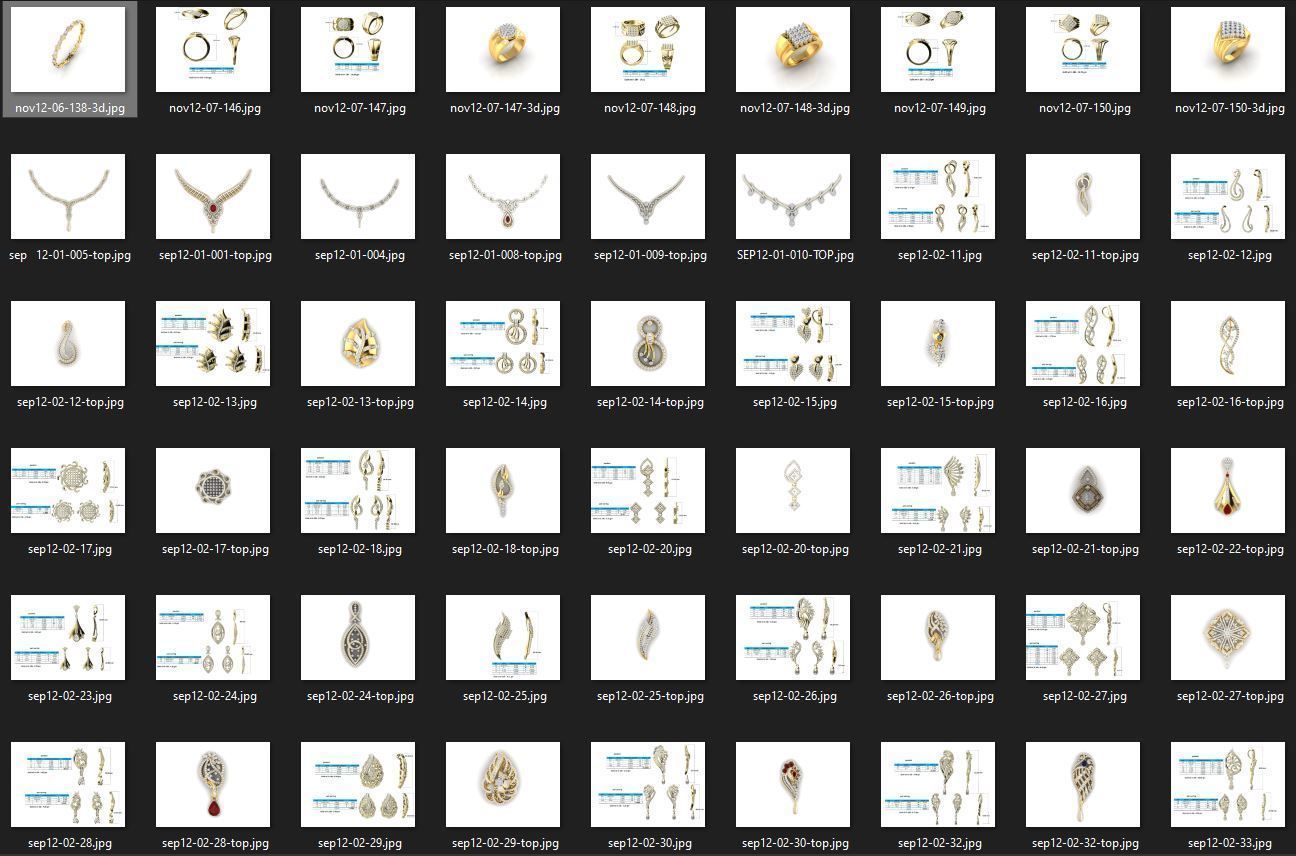 BULK-JewelCAD-MIX 940 Files 3D print model_28