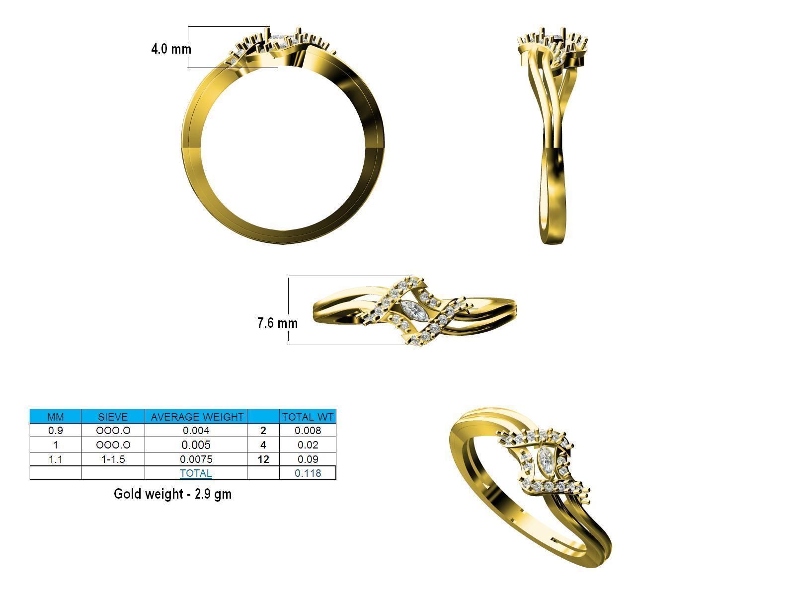 BULK-JewelCAD-MIX 940 Files 3D print model_147