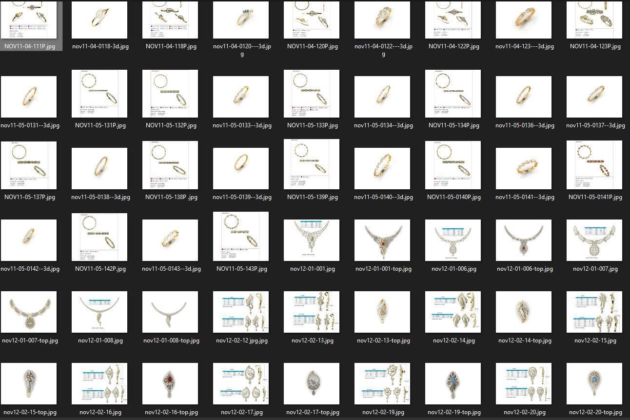 BULK-JewelCAD-MIX 940 Files 3D print model_25