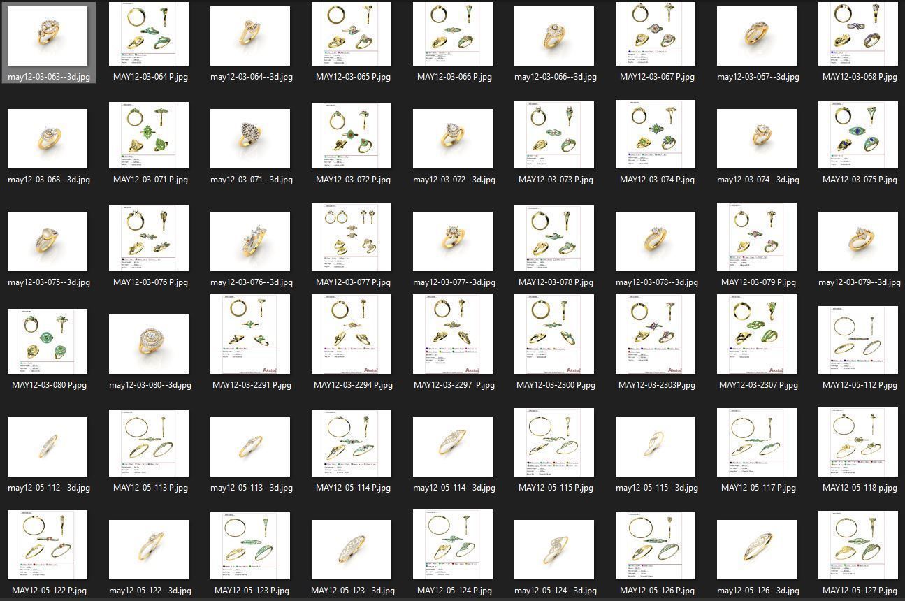 BULK-JewelCAD-MIX 940 Files 3D print model_22