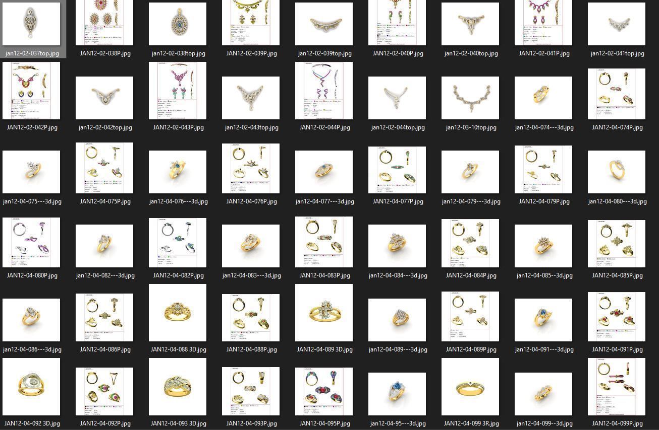 BULK-JewelCAD-MIX 940 Files 3D print model_14