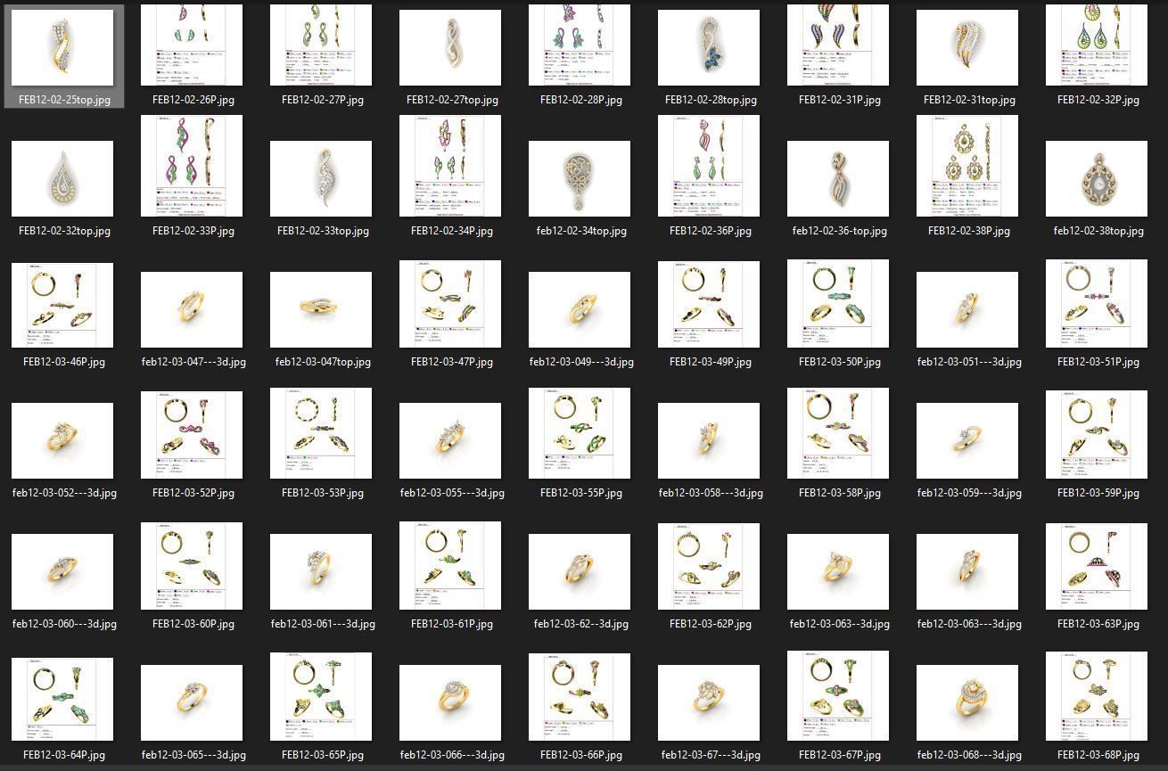 BULK-JewelCAD-MIX 940 Files 3D print model_11