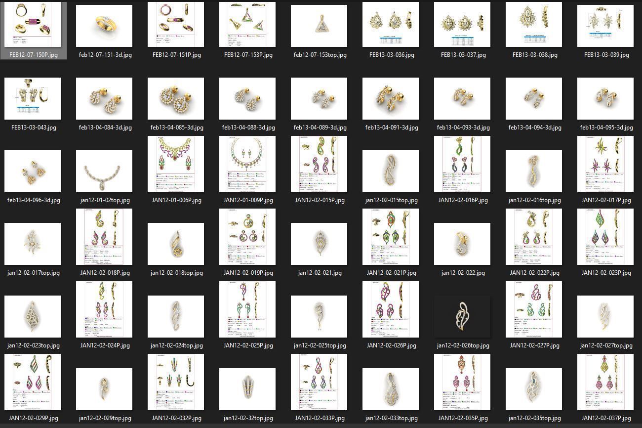 BULK-JewelCAD-MIX 940 Files 3D print model_13