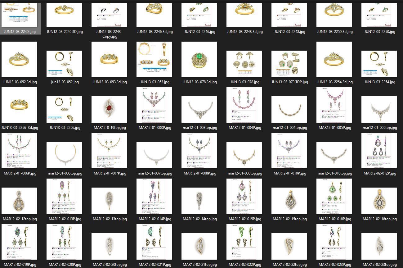 BULK-JewelCAD-MIX 940 Files 3D print model_17