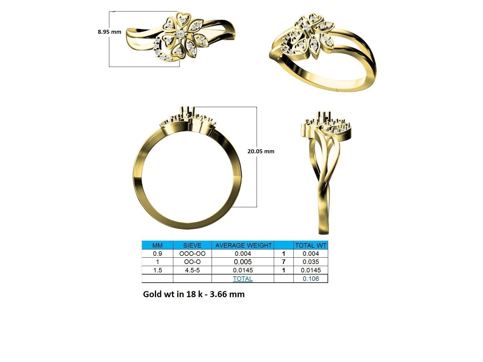 BULK-JewelCAD-MIX 940 Files 3D print model_110