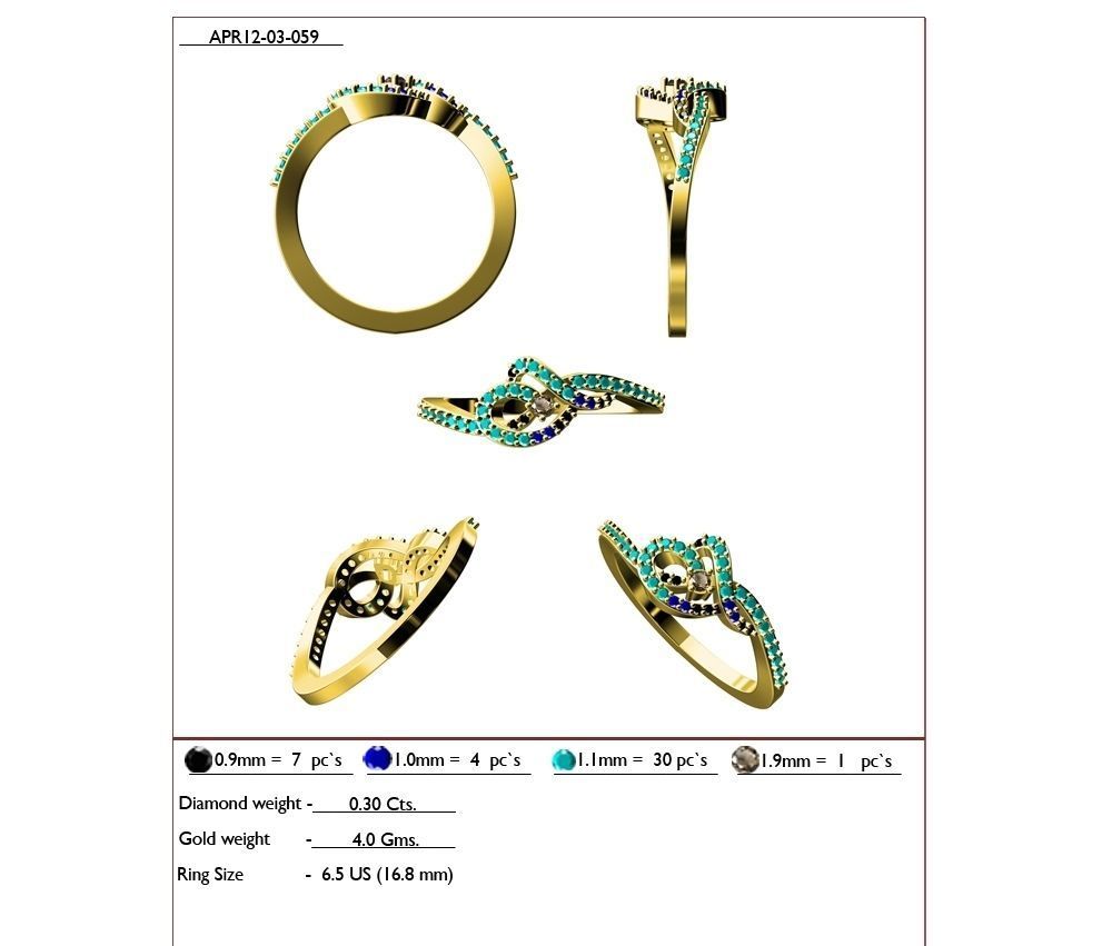 BULK-JewelCAD-MIX 940 Files 3D print model_66