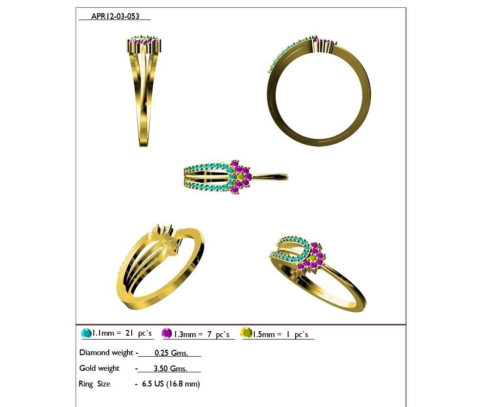 BULK-JewelCAD-MIX 940 Files 3D print model_58