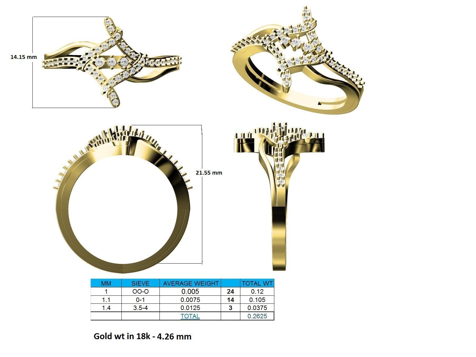 BULK-JewelCAD-MIX 940 Files 3D print model_114