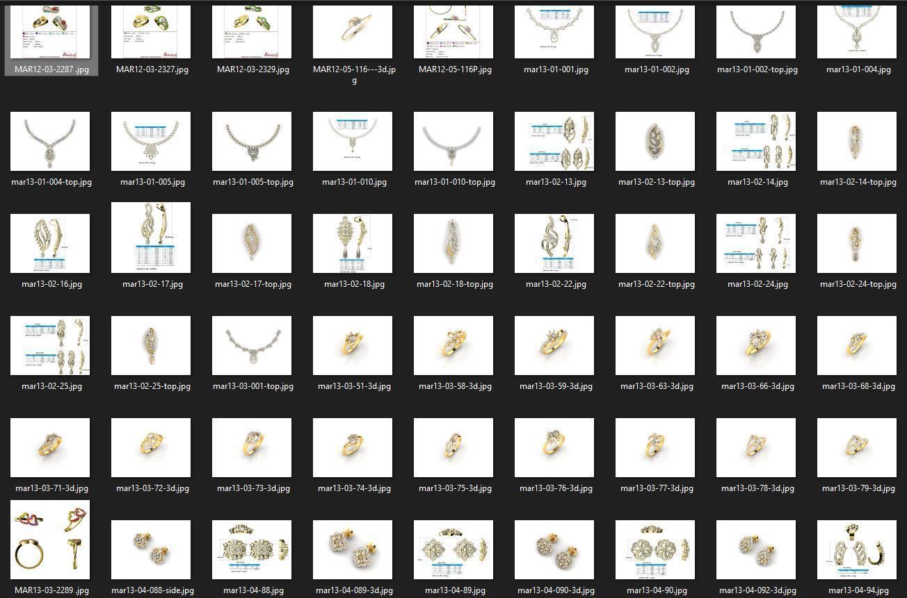 BULK-JewelCAD-MIX 940 Files 3D print model_19