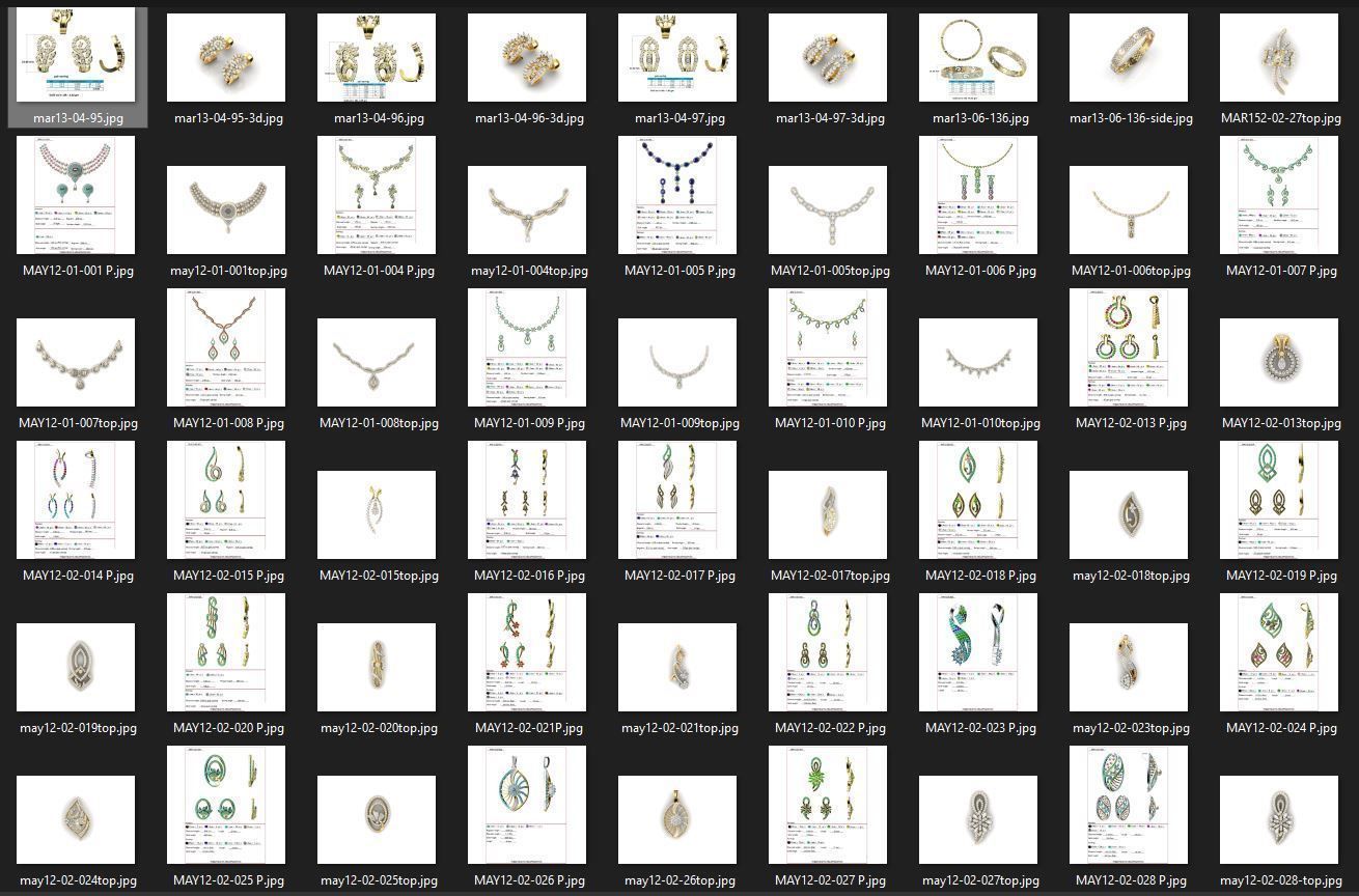 BULK-JewelCAD-MIX 940 Files 3D print model_20