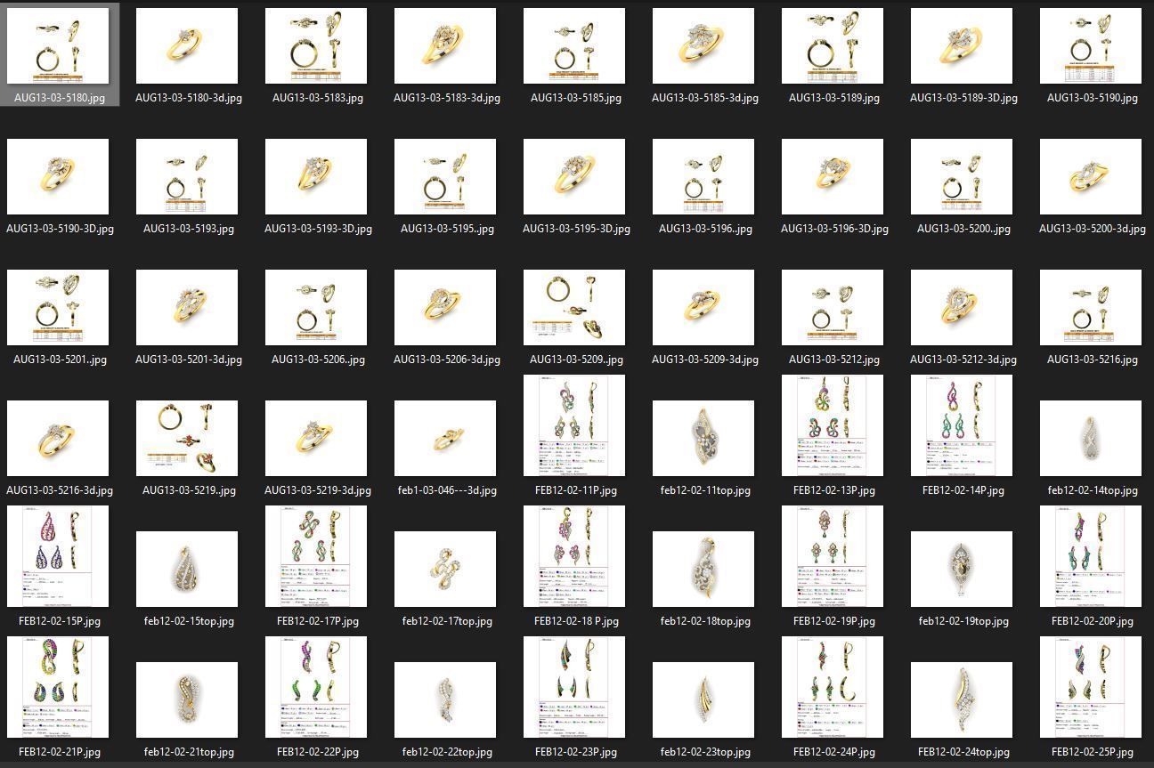 BULK-JewelCAD-MIX 940 Files 3D print model_10