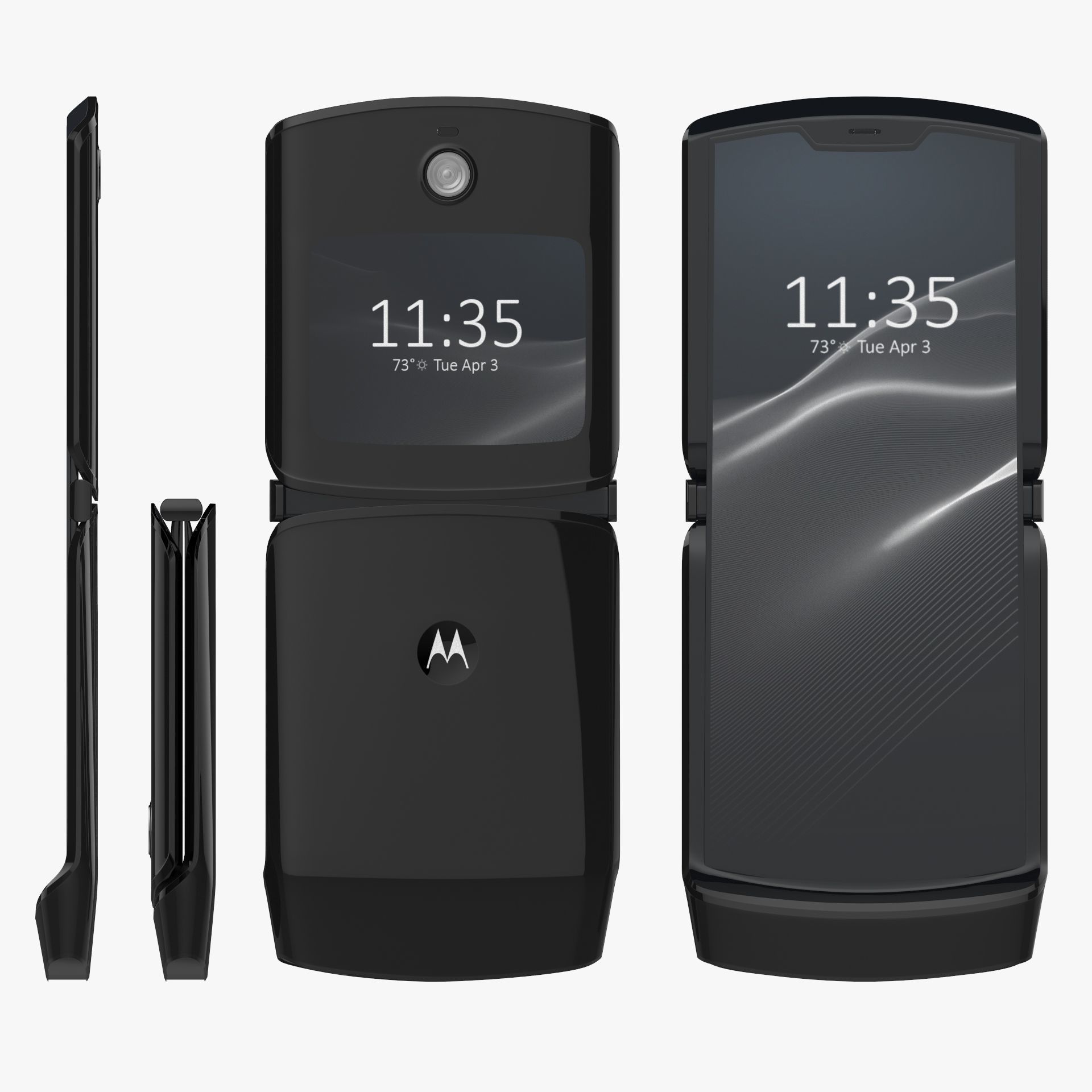 Motorola Razr 2019 3D model_1