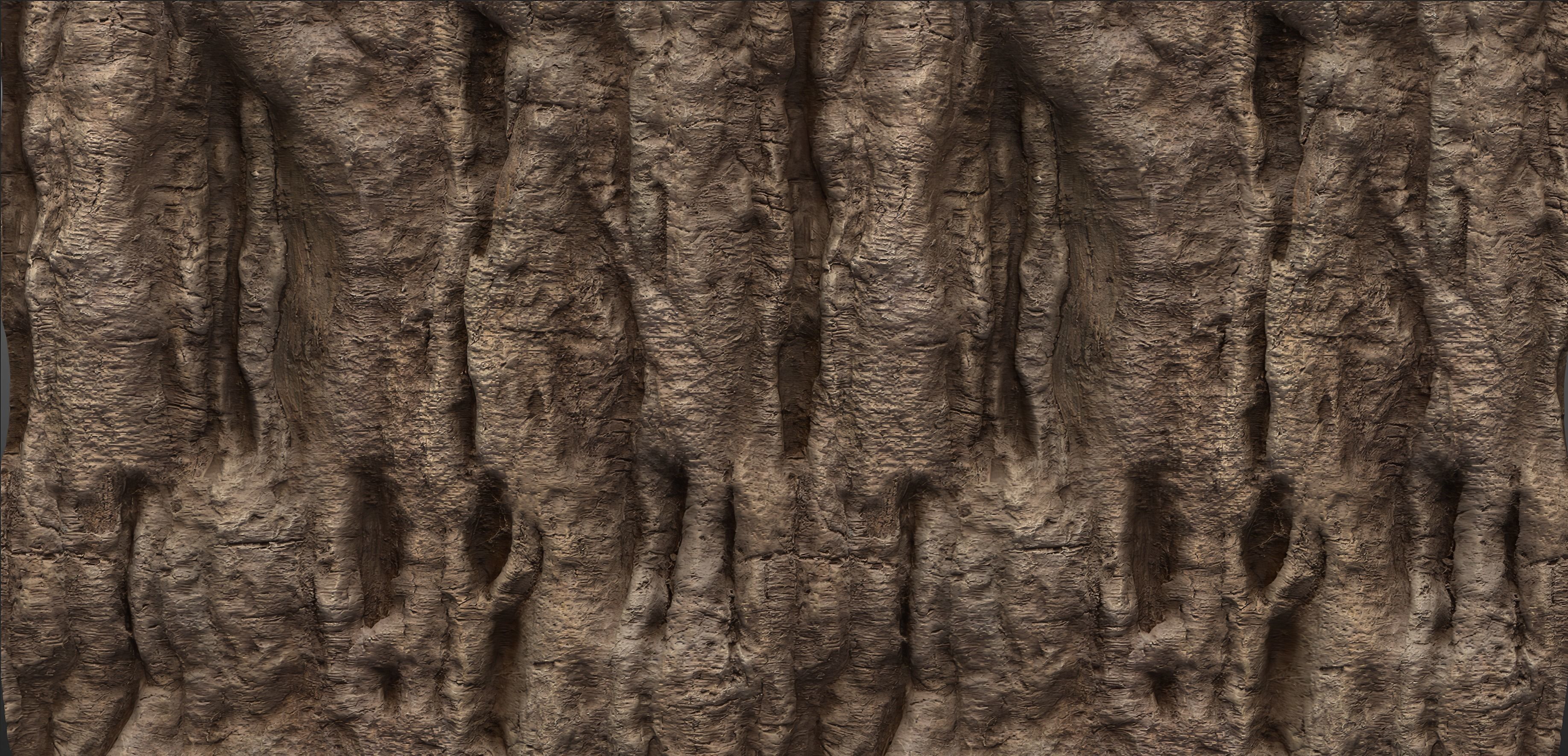Tree Bark 007 Material Texture_2