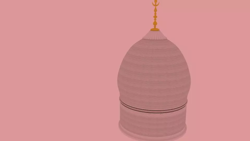 MosqueDome lamp 3D model