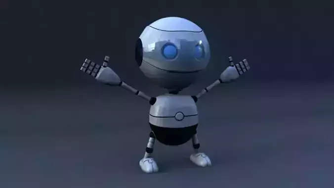 Rigged Robot Model